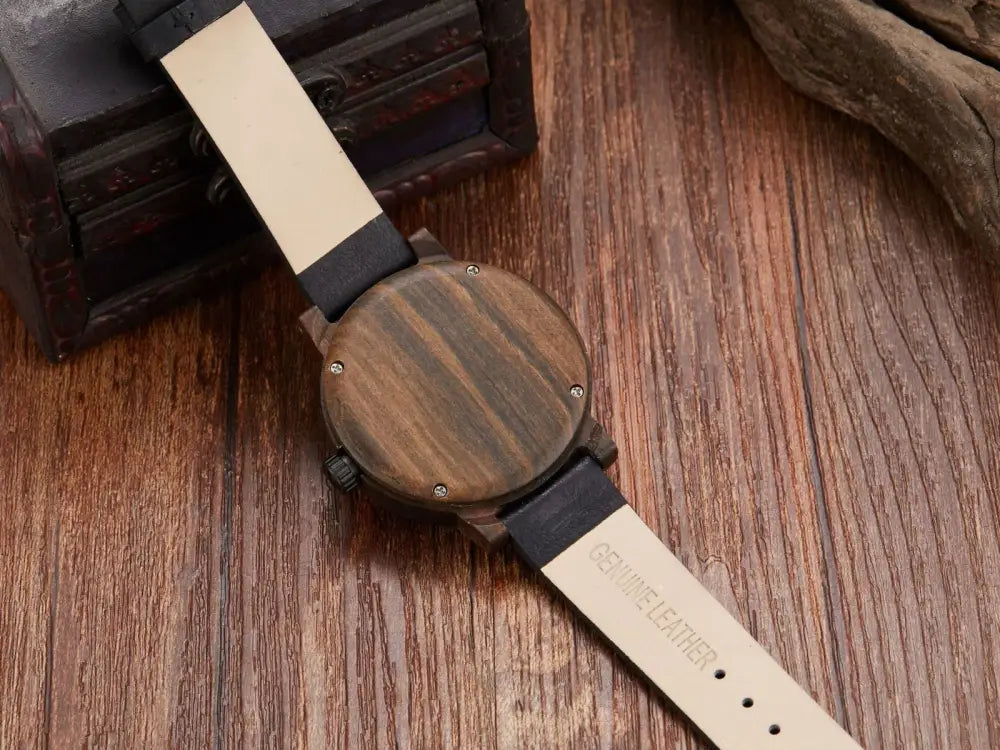 Compass Wooden Watch - Kilimanjaro fine craft -  