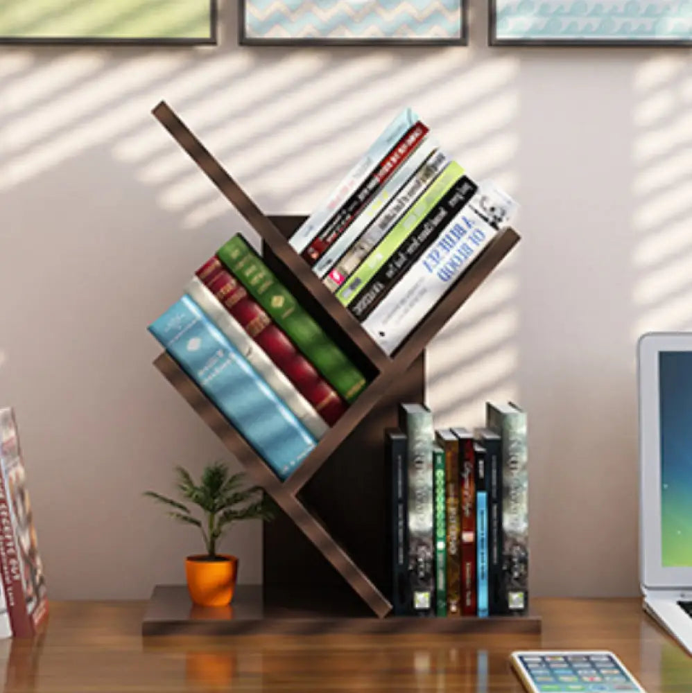 Desktop Tree Bookshelf - Kilimanjaro fine craft -  