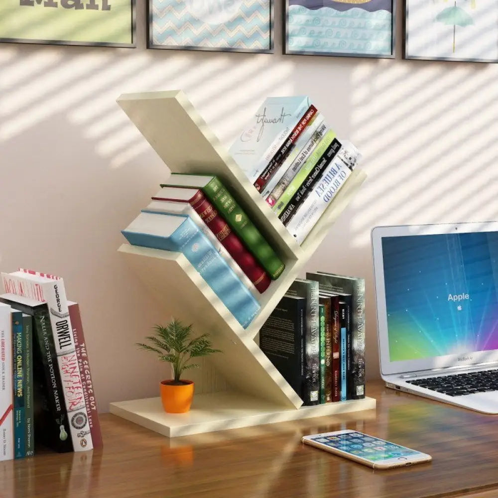 Desktop Tree Bookshelf - Kilimanjaro fine craft -  