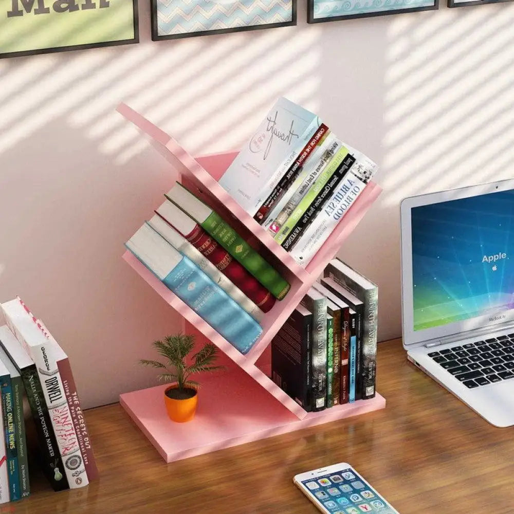 Desktop Tree Bookshelf - Kilimanjaro fine craft -  