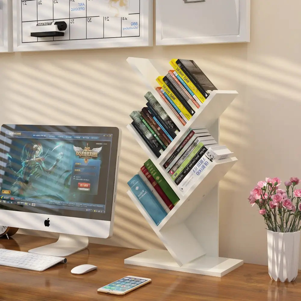 Desktop Tree Bookshelf - Kilimanjaro fine craft -  