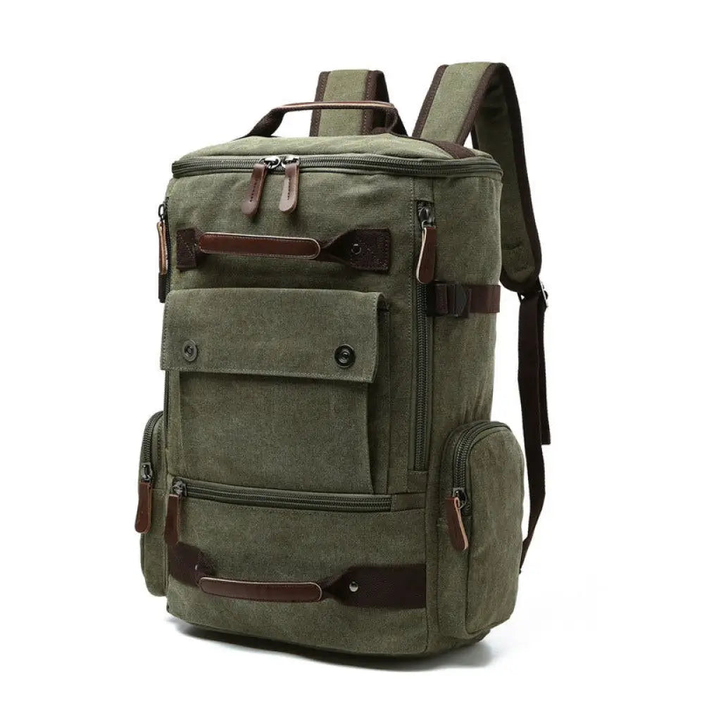 Men's Vintage Backpack - Kenya - Kilimanjaro fine craft -  