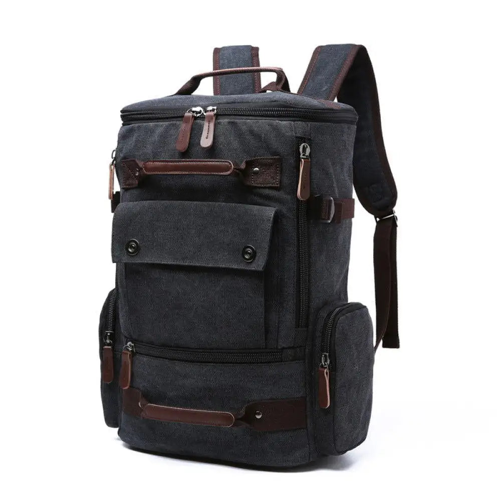 Men's Vintage Backpack - Kenya - Kilimanjaro fine craft -  