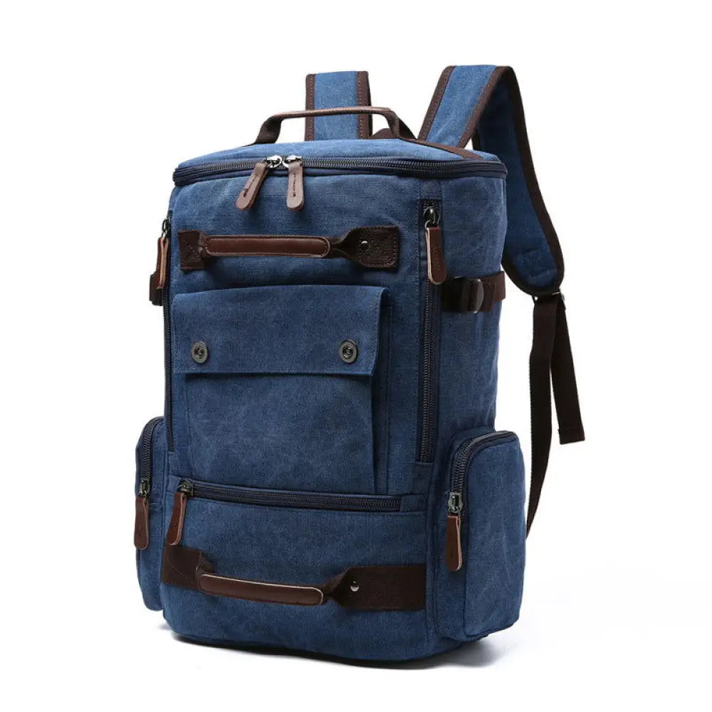 Men's Vintage Backpack - Kenya - Kilimanjaro fine craft -  