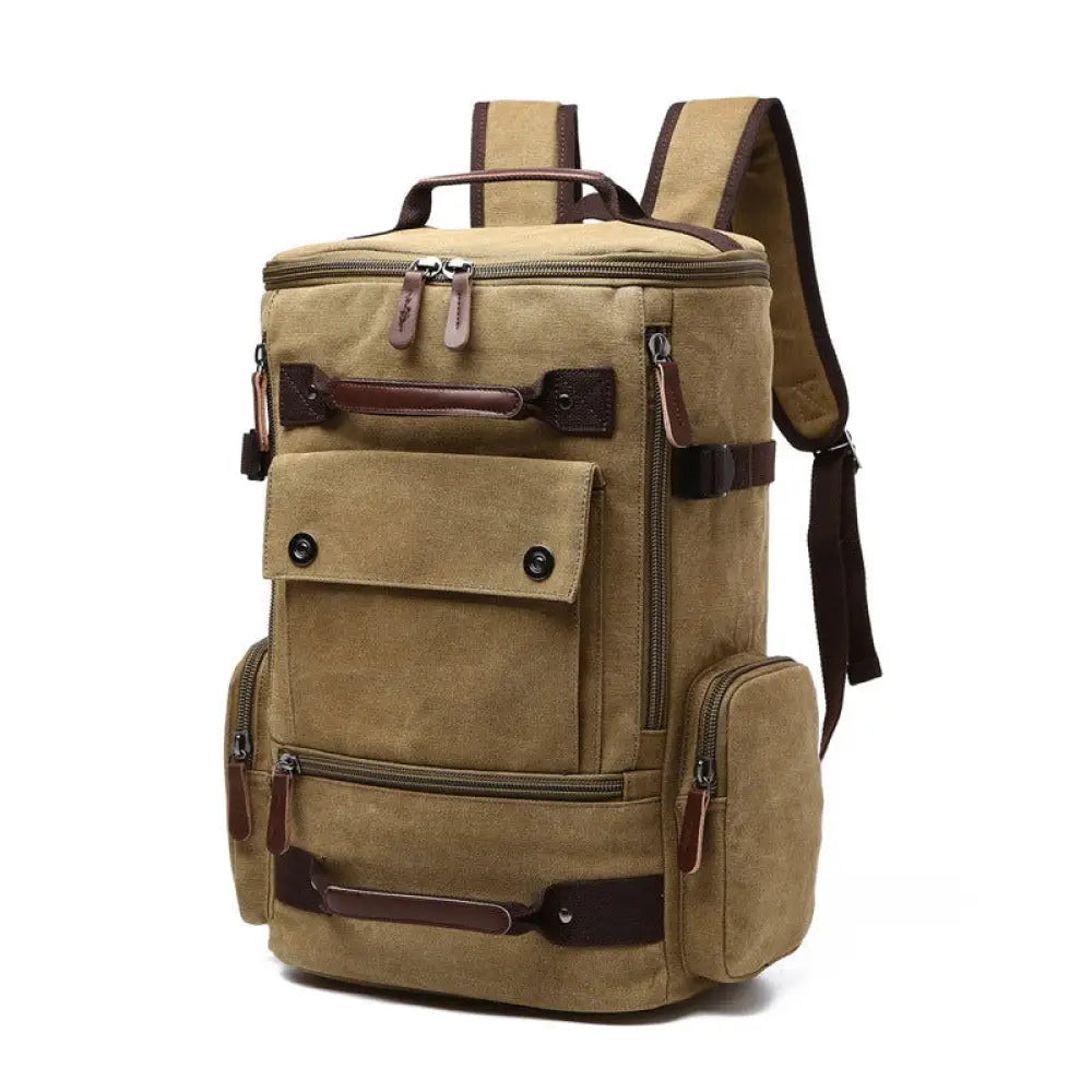 Men's Vintage Backpack - Kenya - Kilimanjaro fine craft -  