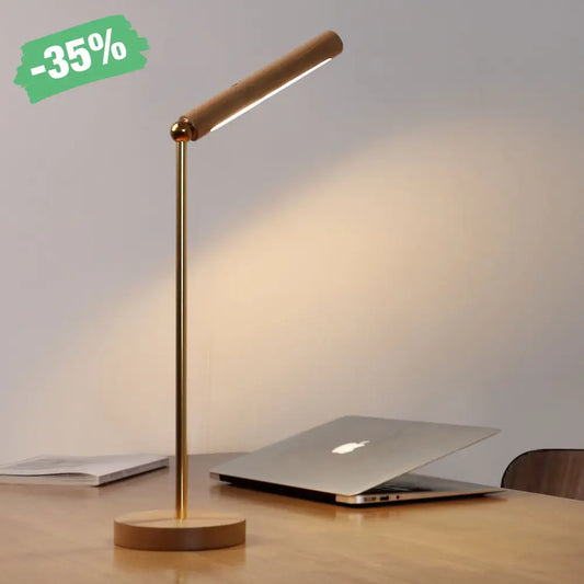 Minimalist Wooden Desk Lamp - Kilimanjaro fine craft - Lamp 