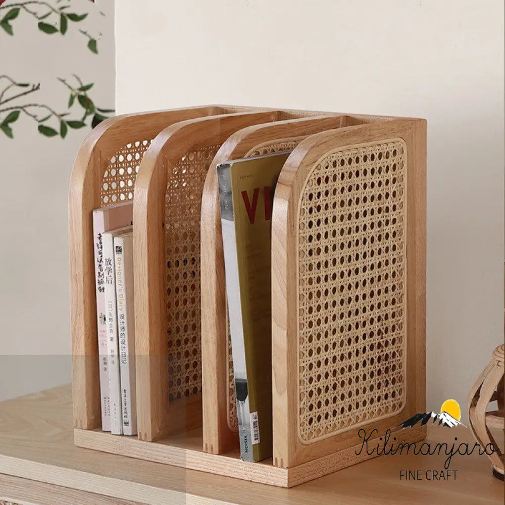 Nordic Desktop Bookshelf - Kilimanjaro fine craft - Standing Shelves 