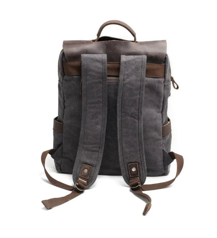 Vintage Canvas Backpack - Blue NIle - Kilimanjaro fine craft -  