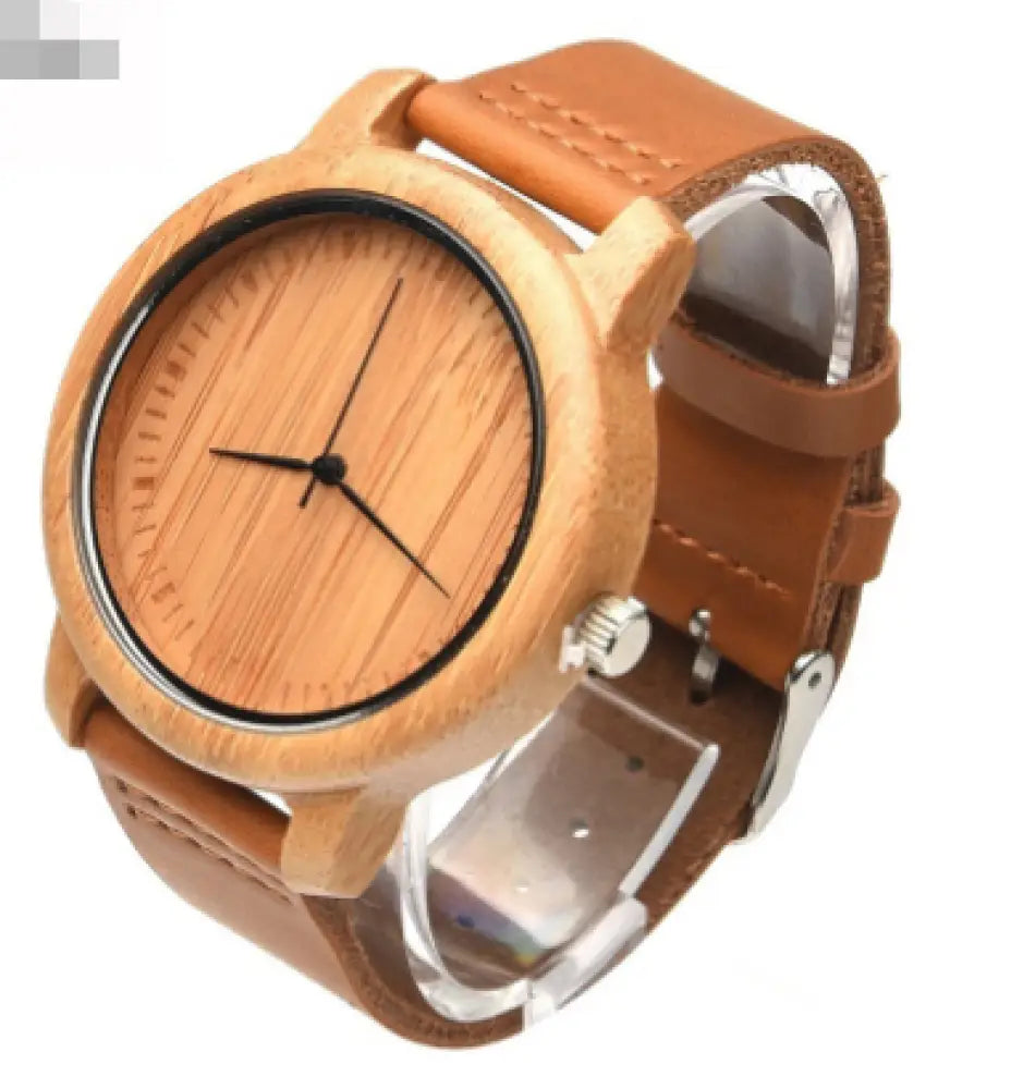 Wooden Watch (Birch) - Kilimanjaro fine craft -  