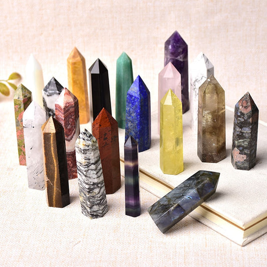 30 Color Natural Crystal Stones - Kilimanjaro fine craft - Minerals 